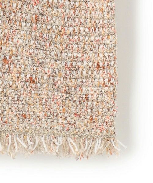 L size ONWARD(大きいサイズ) / エルサイズオンワード ノーカラージャケット | 【見上愛さん着用/新色追加/VERY掲載】ツイード ニット ジャケット | 詳細13