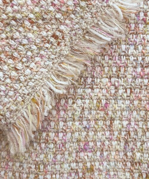 L size ONWARD(大きいサイズ) / エルサイズオンワード ノーカラージャケット | 【見上愛さん着用/新色追加/VERY掲載】ツイード ニット ジャケット | 詳細29