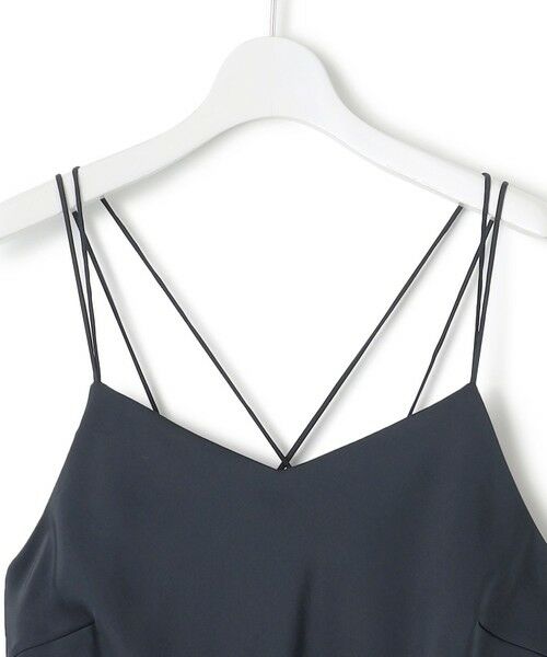 L size ONWARD(大きいサイズ) / エルサイズオンワード サロペット・オールインワン | 【WEB&一部店舗限定】 StretchVintageSatin オールインワン | 詳細2