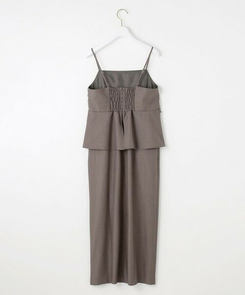 L size ONWARD(大きいサイズ) / エルサイズオンワード セットアップ | 【洗える】ビスチェワンピース セット | 詳細12