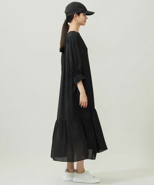 L size ONWARD(大きいサイズ) / エルサイズオンワード ロング・マキシ丈ワンピース | 【17号サイズまで展開・カタログ掲載】ソフトシルクビエラ ワンピース | 詳細13