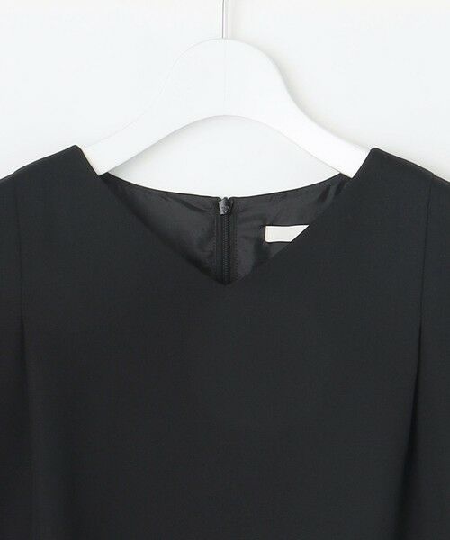 L size ONWARD(大きいサイズ) / エルサイズオンワード ロング・マキシ丈ワンピース | 【17号サイズまで展開】フラワーレースダブルクロス ワンピース | 詳細6