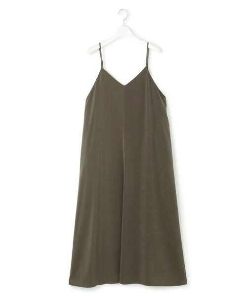 L size ONWARD(大きいサイズ) / エルサイズオンワード ロング・マキシ丈ワンピース | 【見上愛さん着用/洗える】スエーディーサテン キャミソール ワンピース | 詳細19