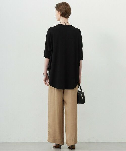 L size ONWARD(大きいサイズ) / エルサイズオンワード その他パンツ | 【洗える】 キュプラピグメントクロス カーゴパンツ | 詳細12