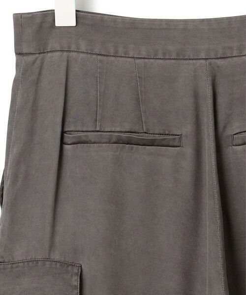 L size ONWARD(大きいサイズ) / エルサイズオンワード その他パンツ | 【洗える】 キュプラピグメントクロス カーゴパンツ | 詳細27