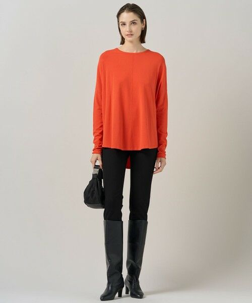 L size ONWARD(大きいサイズ) / エルサイズオンワード その他パンツ | 【洗える】 ストレッチポンチ レギンスパンツ | 詳細5