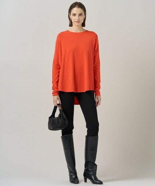 L size ONWARD(大きいサイズ) / エルサイズオンワード その他パンツ | 【洗える】 ストレッチポンチ レギンスパンツ | 詳細6