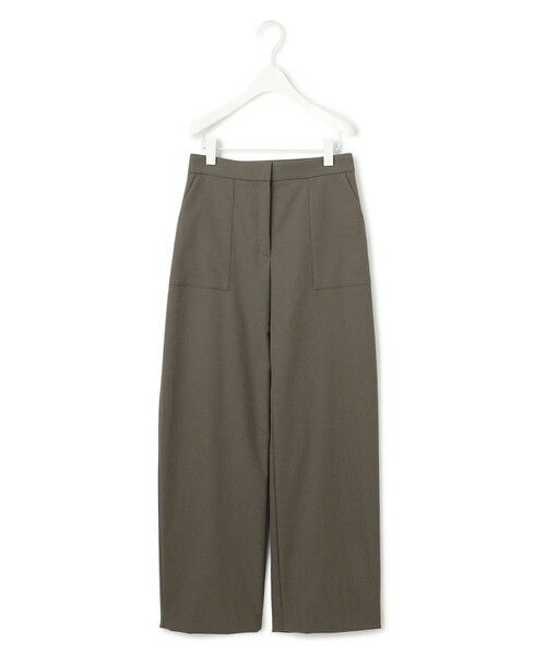 L size ONWARD(大きいサイズ) / エルサイズオンワード その他パンツ | 【洗える】ストレッチピーチツイル バレルパンツ | 詳細23