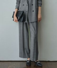 L size ONWARD(大きいサイズ) / エルサイズオンワード その他パンツ | 【UVカット・洗える】ウール2WAYストレッチ ワイドパンツ