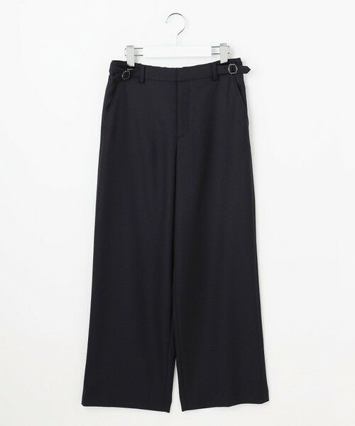 L size ONWARD(大きいサイズ) / エルサイズオンワード その他パンツ | モナベールツイル ワイド パンツ | 詳細8