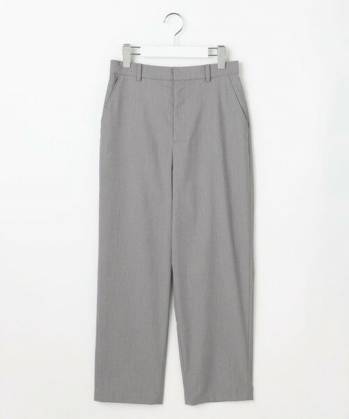 L size ONWARD(大きいサイズ) / エルサイズオンワード その他パンツ | SOFTシャンブレー テーパード パンツ | 詳細12