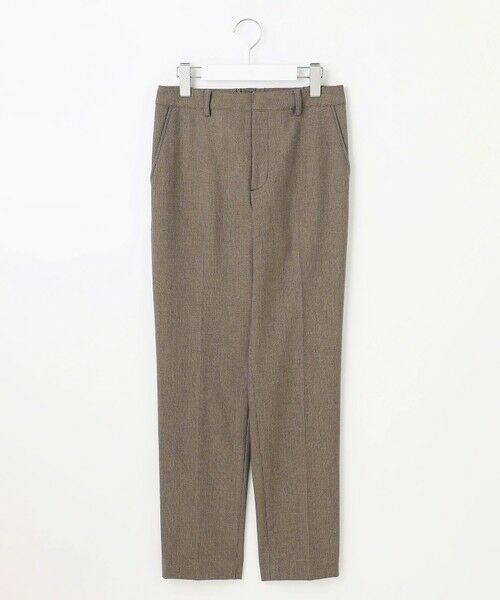 L size ONWARD(大きいサイズ) / エルサイズオンワード その他パンツ | 【洗える】T/Rアルガンシルク テーパード パンツ | 詳細13