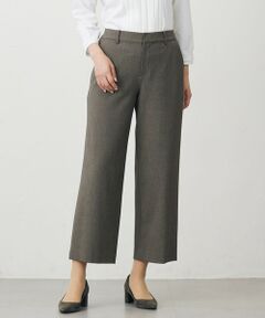 L size ONWARD(大きいサイズ) / エルサイズオンワード その他パンツ | 【洗える】T/Rアルガンシルク ワイド パンツ