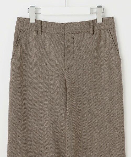 L size ONWARD(大きいサイズ) / エルサイズオンワード その他パンツ | 【洗える】T/Rアルガンシルク ワイド パンツ | 詳細10