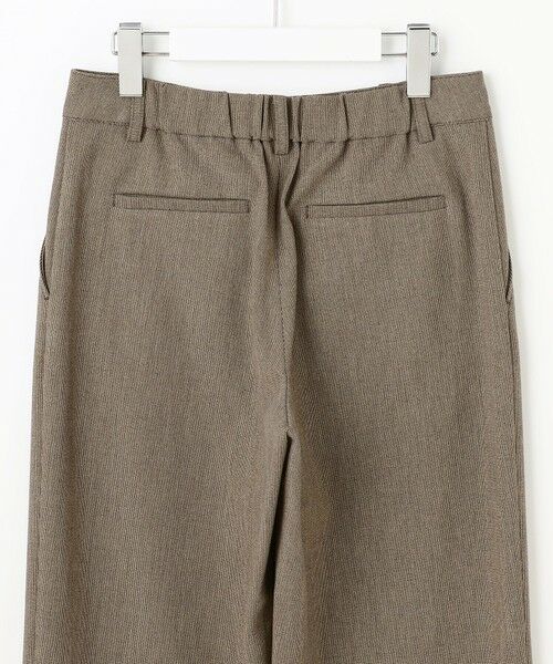 L size ONWARD(大きいサイズ) / エルサイズオンワード その他パンツ | 【洗える】T/Rアルガンシルク ワイド パンツ | 詳細11