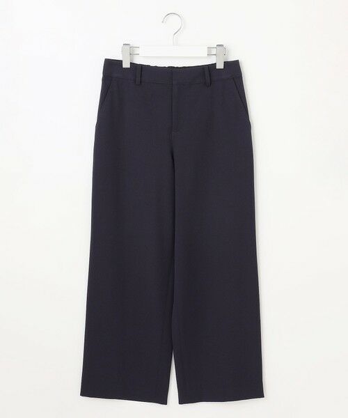 L size ONWARD(大きいサイズ) / エルサイズオンワード その他パンツ | 【洗える】T/Rアルガンシルク ワイド パンツ | 詳細18