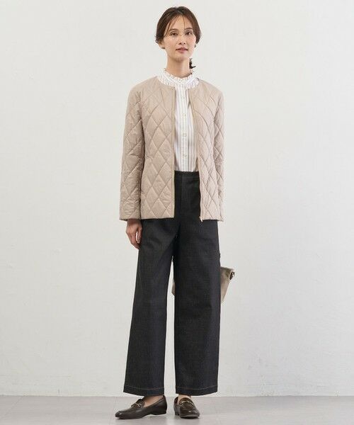 L size ONWARD(大きいサイズ) / エルサイズオンワード その他パンツ | 【WEB限定カラーあり】ハイパワーデニムツイル ワイドパンツ | 詳細19