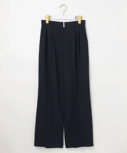 L size ONWARD(大きいサイズ) / エルサイズオンワード その他パンツ | ウーステッドエステル ワイドパンツ | 詳細19