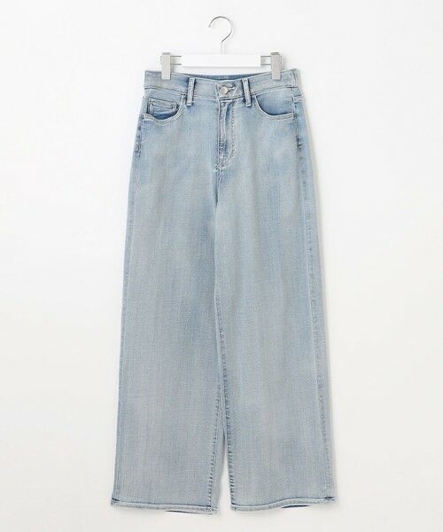 L size ONWARD(大きいサイズ) / エルサイズオンワード デニムパンツ | 【19号サイズまで展開】ウスカルデニムワイドストレート パンツ | 詳細18