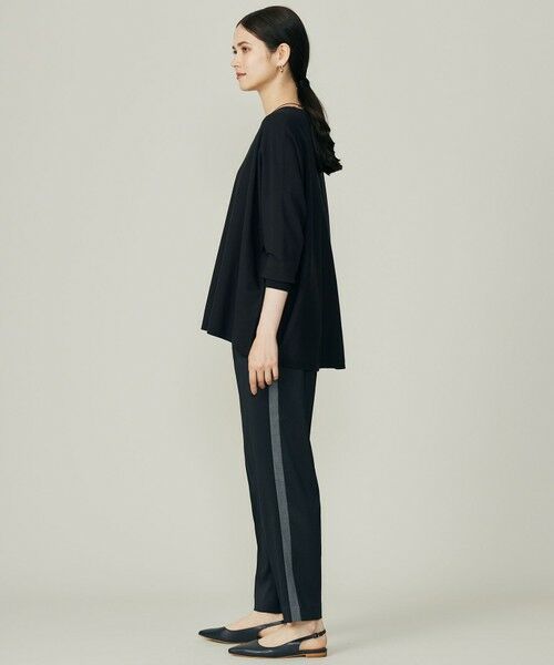 L size ONWARD(大きいサイズ) / エルサイズオンワード その他パンツ | 【カタログ掲載】ウールライクストレッチテーパード パンツ | 詳細10