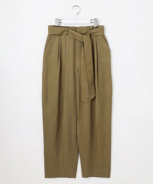 L size ONWARD(大きいサイズ) / エルサイズオンワード その他パンツ | セルロースコットンチノコクーンシルエット パンツ | 詳細4