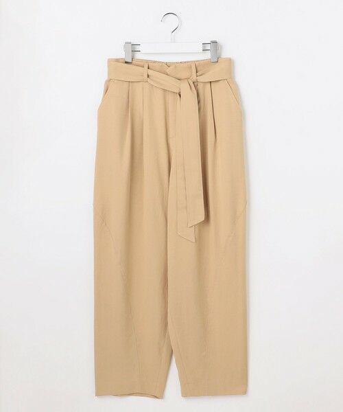 L size ONWARD(大きいサイズ) / エルサイズオンワード その他パンツ | セルロースコットンチノコクーンシルエット パンツ | 詳細10