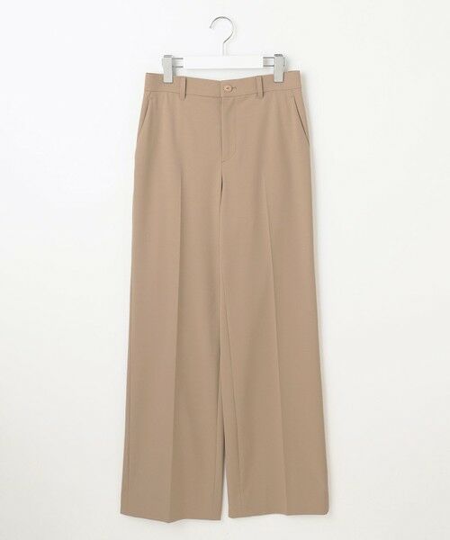 L size ONWARD(大きいサイズ) / エルサイズオンワード その他パンツ | 【19号サイズまで展開・カタログ掲載】TRギャバストレート パンツ | 詳細3