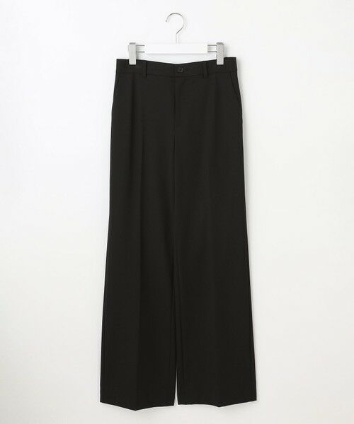 L size ONWARD(大きいサイズ) / エルサイズオンワード その他パンツ | 【19号サイズまで展開・カタログ掲載】TRギャバストレート パンツ | 詳細7