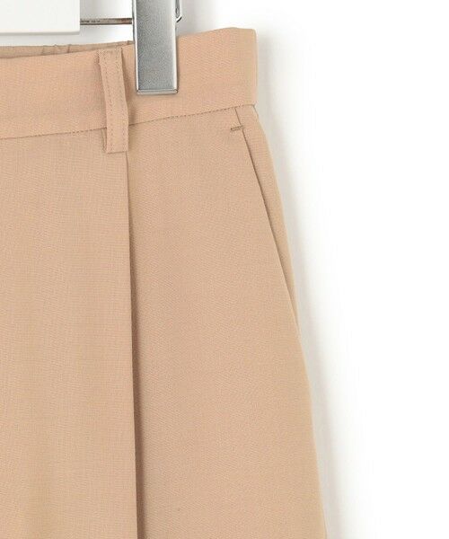 L size ONWARD(大きいサイズ) / エルサイズオンワード その他パンツ | 【洗える】TWマットクロス タック ワイド パンツ | 詳細18