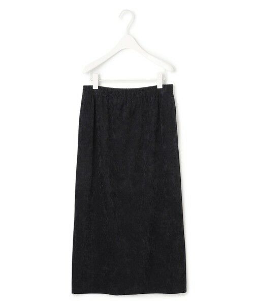L size ONWARD(大きいサイズ) / エルサイズオンワード ミニ・ひざ丈スカート | 【洗える】ストレッチスエード ナロースカート | 詳細11