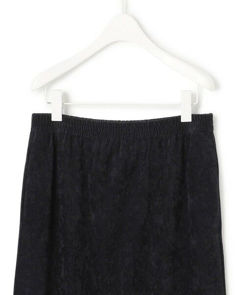 L size ONWARD(大きいサイズ) / エルサイズオンワード ミニ・ひざ丈スカート | 【洗える】ストレッチスエード ナロースカート | 詳細12