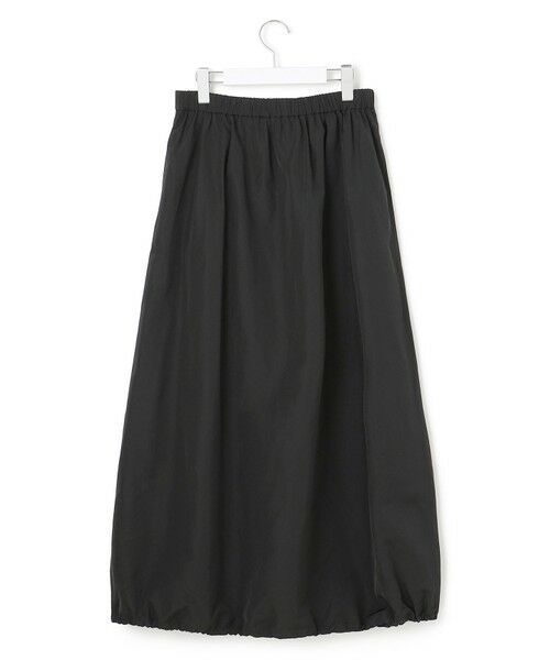 L size ONWARD(大きいサイズ) / エルサイズオンワード ミニ・ひざ丈スカート | エステルメモリータフタ バルーンスカート | 詳細18