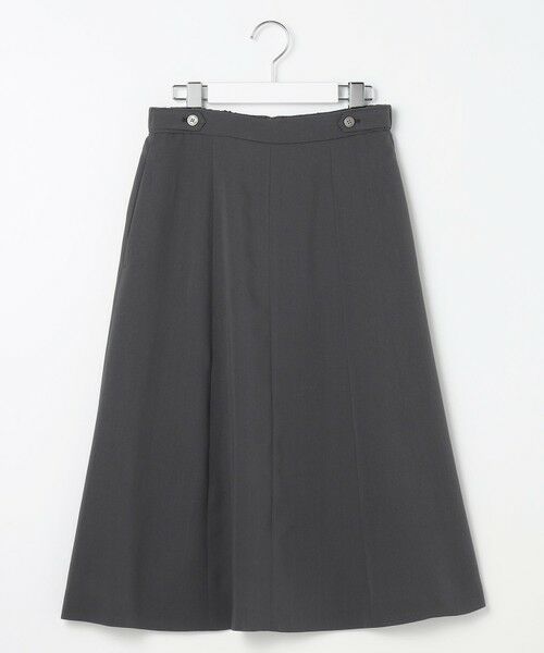 L size ONWARD(大きいサイズ) / エルサイズオンワード ミニ・ひざ丈スカート | 【洗える】フィネスボイル ミディ スカート | 詳細2
