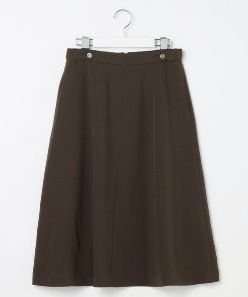 L size ONWARD(大きいサイズ) / エルサイズオンワード ミニ・ひざ丈スカート | 【洗える】フィネスボイル ミディ スカート | 詳細5