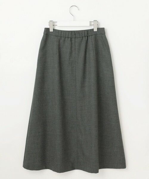 L size ONWARD(大きいサイズ) / エルサイズオンワード ミニ・ひざ丈スカート | モナベールツイル フレア スカート | 詳細6