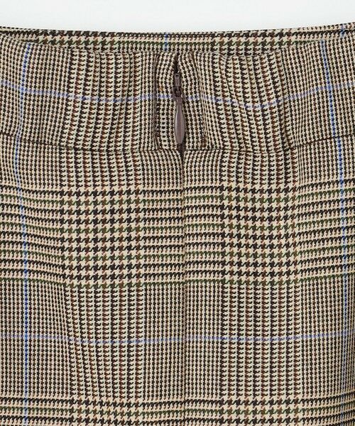 L size ONWARD(大きいサイズ) / エルサイズオンワード ミニ・ひざ丈スカート | モナベールツイル チェック フレア スカート | 詳細16
