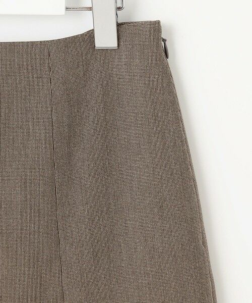 L size ONWARD(大きいサイズ) / エルサイズオンワード ミニ・ひざ丈スカート | 【洗える】T/Rアルガンシルク フレア スカート | 詳細11