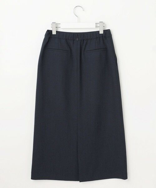 L size ONWARD(大きいサイズ) / エルサイズオンワード ミニ・ひざ丈スカート | Shineシャンブレーツイル スカート | 詳細9