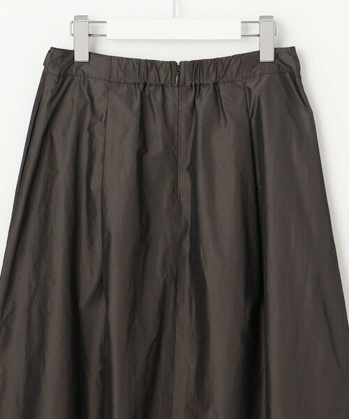 L size ONWARD(大きいサイズ) / エルサイズオンワード ミニ・ひざ丈スカート | ハイマルチタフタ フレアスカート | 詳細7