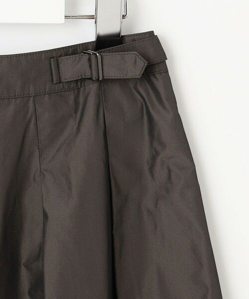 L size ONWARD(大きいサイズ) / エルサイズオンワード ミニ・ひざ丈スカート | ハイマルチタフタ フレアスカート | 詳細8