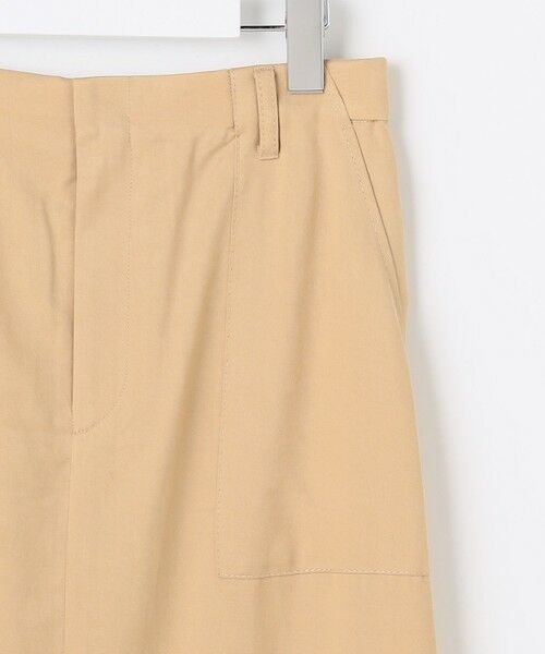 L size ONWARD(大きいサイズ) / エルサイズオンワード ミニ・ひざ丈スカート | セルロースコットンチノ スカート | 詳細17
