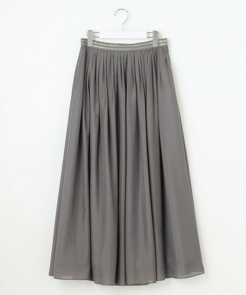 L size ONWARD(大きいサイズ) / エルサイズオンワード ミニ・ひざ丈スカート | シアー スカート | 詳細16