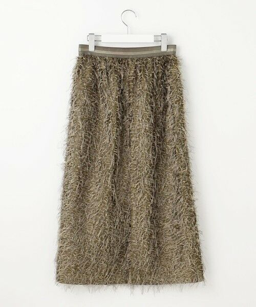 L size ONWARD(大きいサイズ) / エルサイズオンワード ミニ・ひざ丈スカート | 【カタログ掲載】フェザージャカード スカート | 詳細7