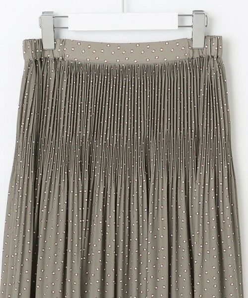 L size ONWARD(大きいサイズ) / エルサイズオンワード ロング・マキシ丈スカート | 【17号サイズまで展開・セットアップ対応】ライトサテンプリーツ スカート | 詳細7