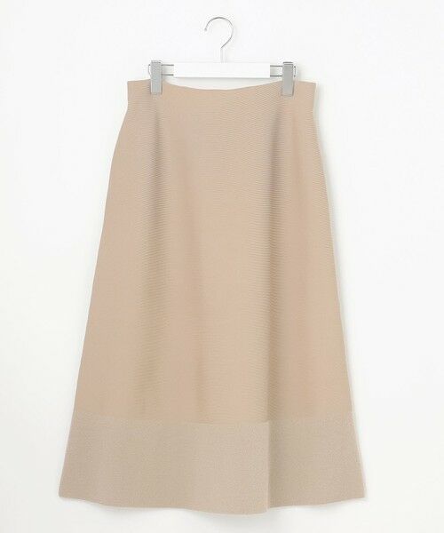 L size ONWARD(大きいサイズ) / エルサイズオンワード ミニ・ひざ丈スカート | モールブロッキングニット スカート | 詳細2
