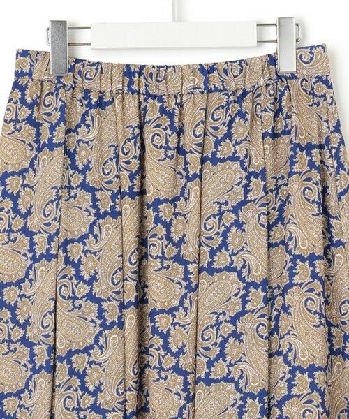 L size ONWARD(大きいサイズ) / エルサイズオンワード ミニ・ひざ丈スカート | 【洗える】Ratti ヴィンテージペイズリープリント スカート | 詳細20