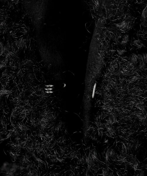 L size ONWARD(大きいサイズ) / エルサイズオンワード ベスト | 【SHIHOさん着用】カルガンラムエコファー ジレ | 詳細17