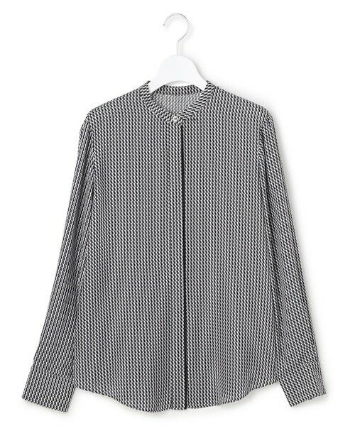 L size ONWARD(大きいサイズ) / エルサイズオンワード シャツ・ブラウス | 【新色追加・WEB限定カラーあり・接触冷感・UVケア・速乾・洗える】BackSatinAmunzen バンドカラーブラウス | 詳細29