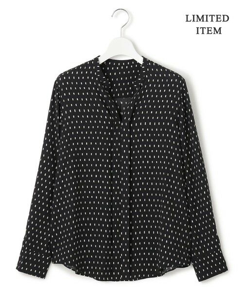 L size ONWARD(大きいサイズ) / エルサイズオンワード シャツ・ブラウス | 【新色追加・WEB限定】BackSatinAmunzen キーネックブラウス | 詳細18