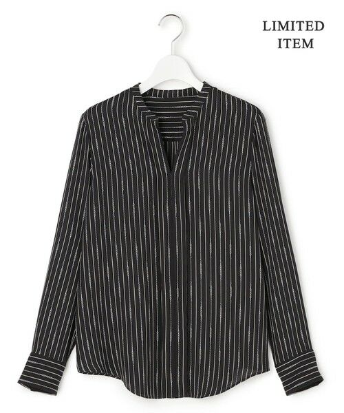 L size ONWARD(大きいサイズ) / エルサイズオンワード シャツ・ブラウス | 【新色追加・WEB限定】BackSatinAmunzen キーネックブラウス | 詳細29